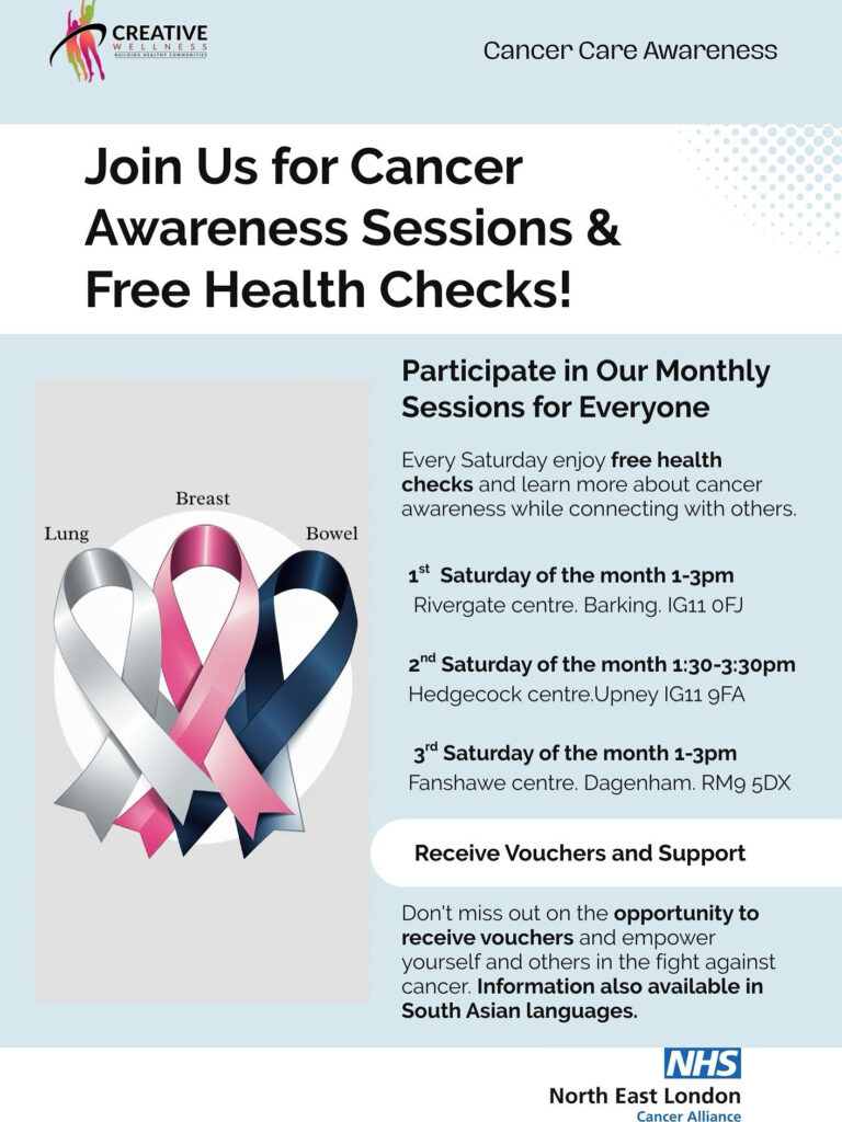 flyer join us for health checks and support! 1